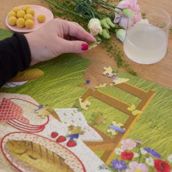 VISSEVASSE Puslespil SUMMER TABLE &amp; ME 500 Brikker