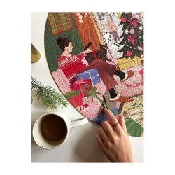 VISSEVASSE Puslespil A DAY IN DECEMBER 1000 Brikker