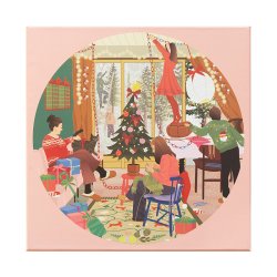 VISSEVASSE Puslespil A DAY IN DECEMBER 1000 Brikker