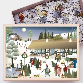 ViSSEVASSE Puslespil - Christmas Tree Farm