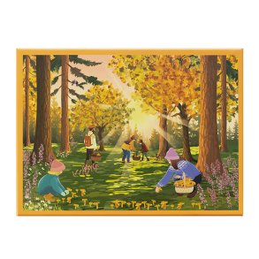 VISSEVASSE Puslespil FOREST TREASURES 1000 Brikker