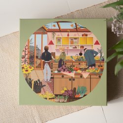 VISSEVASSE Puslespil FRESH FROM THE GARDEN 1000 Brikker