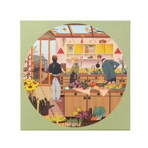 VISSEVASSE Puslespil FRESH FROM THE GARDEN 1000 Brikker