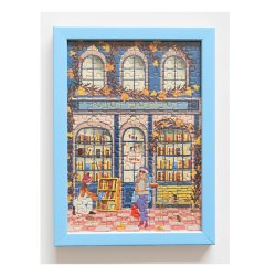 VISSEVASSE Puslespil LITTLE BOOK SHOP 150 Brikker