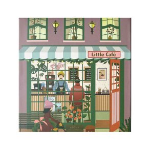 VISSEVASSE Puslespil LITTLE CAFÉ 150 Brikker