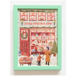VISSEVASSE Puslespil LITTLE CHRISTMAS SHOP 150 Brikker