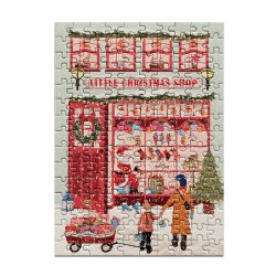VISSEVASSE Puslespil LITTLE CHRISTMAS SHOP 150 Brikker