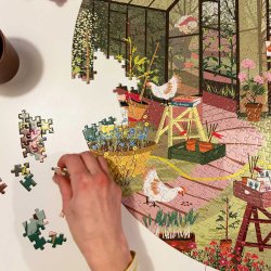 VISSEVASSE Puslespil SPRING FEELING 1000 Brikker