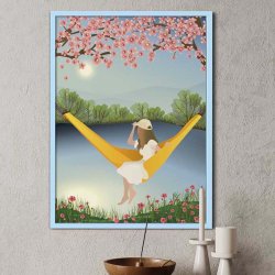 ViSSEVASSE Ramme Tr Air Blue 30x40 cm