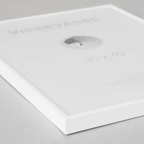 ViSSEVASSE Ramme Aluminium Hvid 50x70 cm
