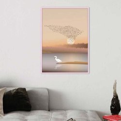 ViSSEVASSE Ramme Tr Rose 50x70 cm