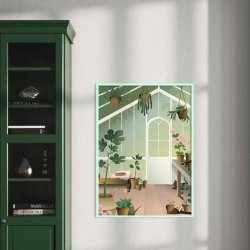 ViSSEVASSE Ramme Tr Spring Green 50x70 cm