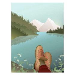 ViSSEVASSE Nature Plakat - After The Hike