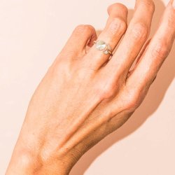 House of Vincent Fingerring - Gudrun - Slv