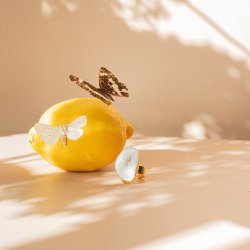 House of Vincent Fingerring - Asger - Hvid Geode