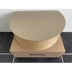 Wallie Hylde m. Skuffe - Gr Beige/Eg - 2-SORTERING