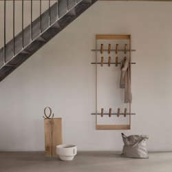 We Do Wood Coat Frame Knagerkke - Eg/Sort