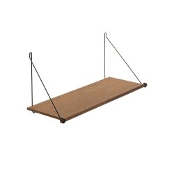 We Do Wood hylde - Loop Shelf - Rget Eg/Sort