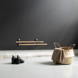 We Do Wood Skostativ - Shoe Rack Mini - Eg/Sort