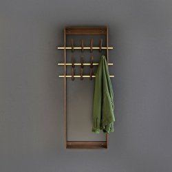 We Do Wood Coat Frame Knagerkke - Rget Eg/Messing