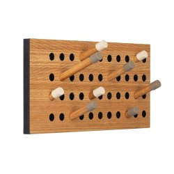 We Do Wood Scoreboard Knagerkke - Horisontal, Small - Eg