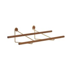 We Do Wood Skostativ - Shoe Rack Mini - Eg/Messing