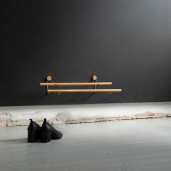 We Do Wood Skostativ - Shoe Rack Mini - Eg/Messing