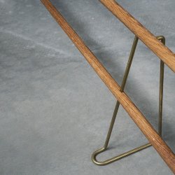 We Do Wood Skostativ - Shoe Rack Mini - Eg/Messing