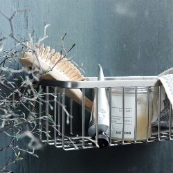 House Doctor Bath Trdkurv - Enkel - Slv Finish