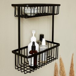 House Doctor Bath Trdkurv Dobbelt - Sort