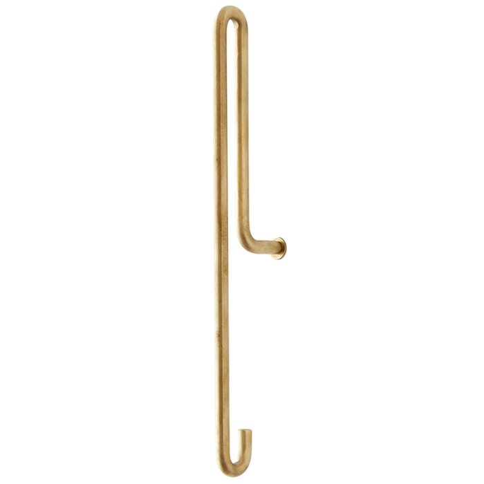 Moebe Wall Hook Knage - Stor - Mat Guld Finish