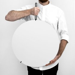 Moebe Rund Vgspejl 50cm - Sort
