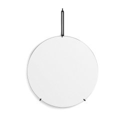 Moebe Rund Vgspejl 50cm - Sort