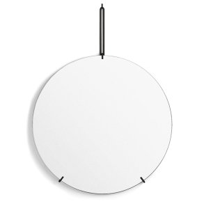 Moebe Rund Vgspejl 70cm - Sort