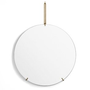 Moebe Rund Vgspejl 70cm - Messing