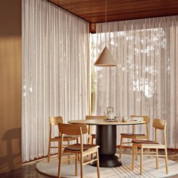 Woud Annular Pendel - Stor - Beige