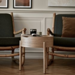 Woud Arc Sidebord - Olieret Eg