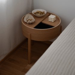 Woud Arc Sidebord - Olieret Eg