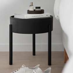 Woud Arc Sidebord - Sort