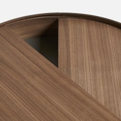 Woud Arc Sofabord - 89 cm - Valnd