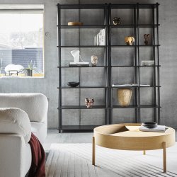 Woud Arc Sofabord - 89 cm - Oileret Eg