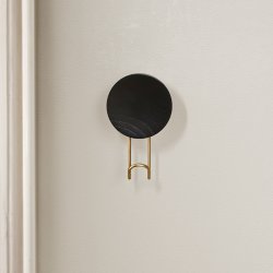 Woud Around Knage Stor Sort/Messing