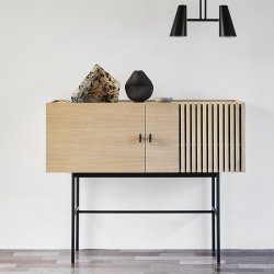 Woud Array Sknk 120 cm - Hvid Pigmenteret Eg