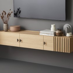 Woud Array Vgmonteret Sknk - Hvid Pigmenteret Eg