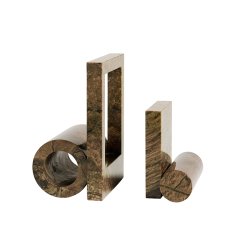 Woud Booknd Bogsttte - Brun - St af 2 stk.