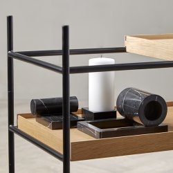 Woud Booknd Bogsttte - Sort - St af 2 stk.