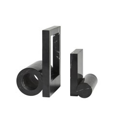 Woud Booknd Bogsttte - Sort - St af 2 stk.