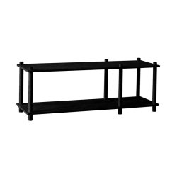 Woud Elevate Reol System 1 Sort