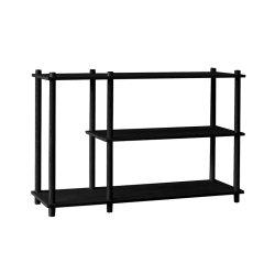 Woud Elevate Reol System 3 Sort