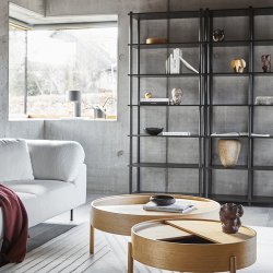 Woud Elevate Reol System 5 Sort